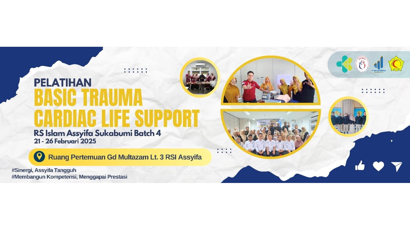 Basic Trauma Cardiac Life Support (BTCLS) RSI ASSYIFA SUKABUMI