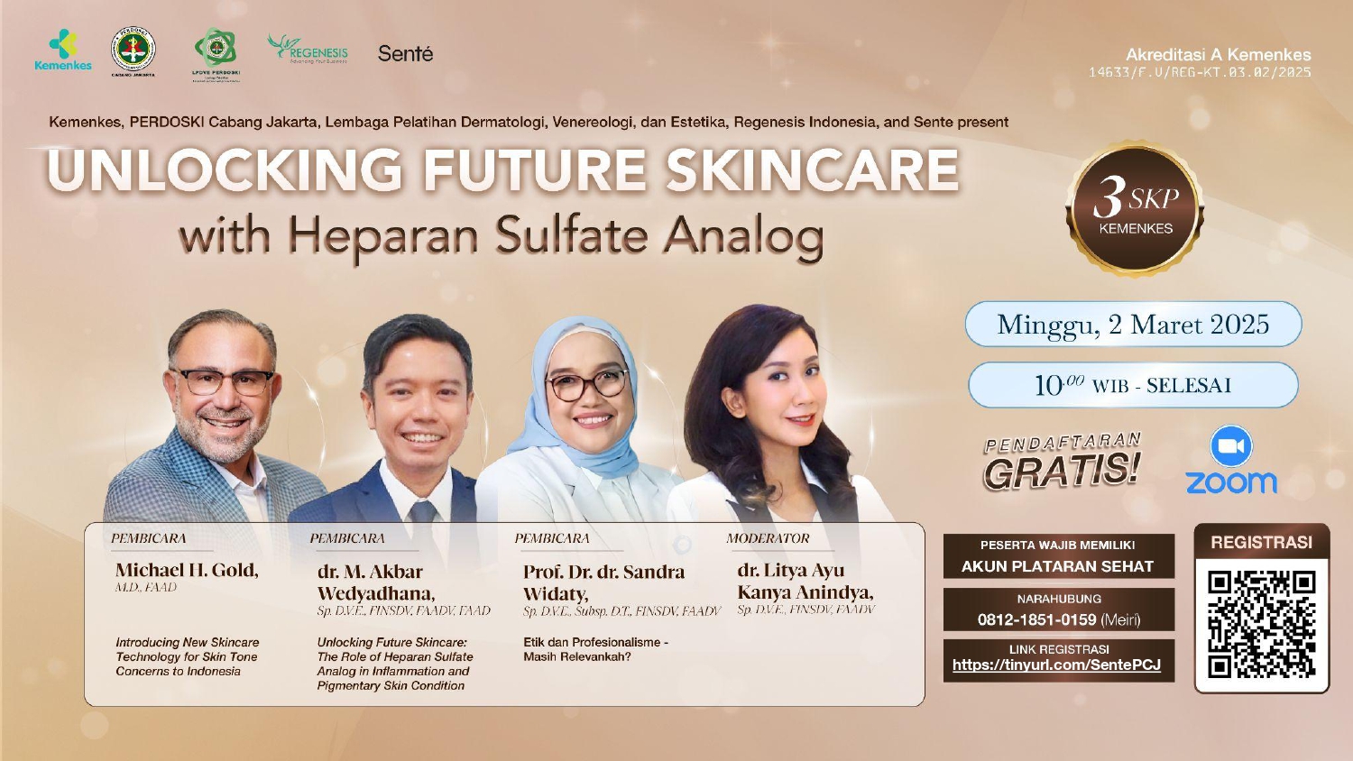 Webinar Unlocking Future Skincare the Role of Heparan Sulfate Analog in Inflammation and Pigmentary Skin Condition with HSA Technology
