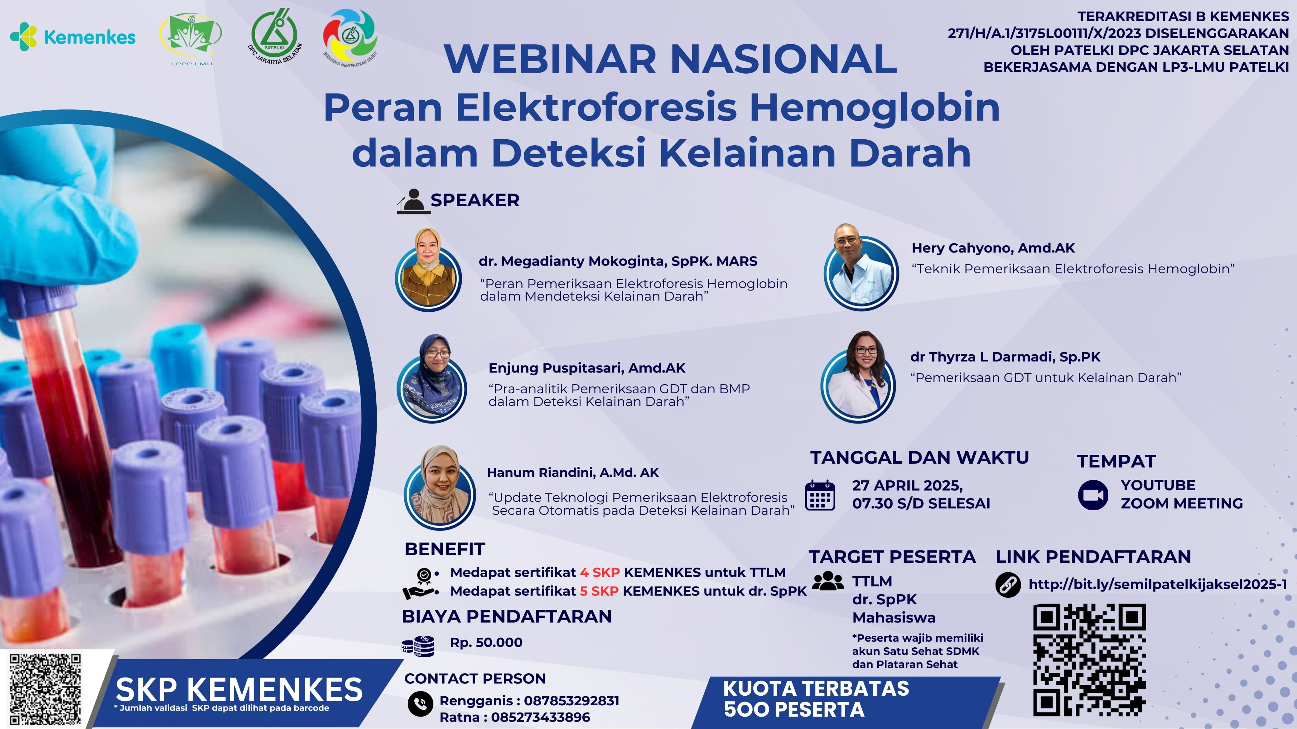 Peran Elektroforesis Hemoglobin Dalam Deteksi Kelainan Darah Angkatan 1