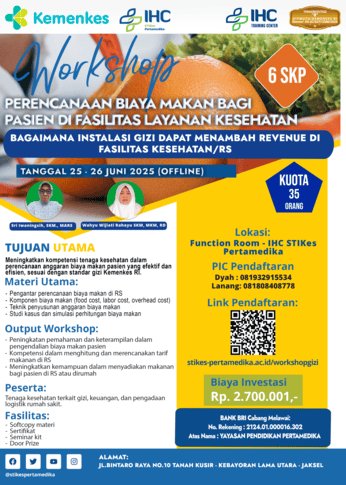 Workshop Perencanaan Biaya Makan Bagi Pasien di Fasilitas Layanan Kesehatan