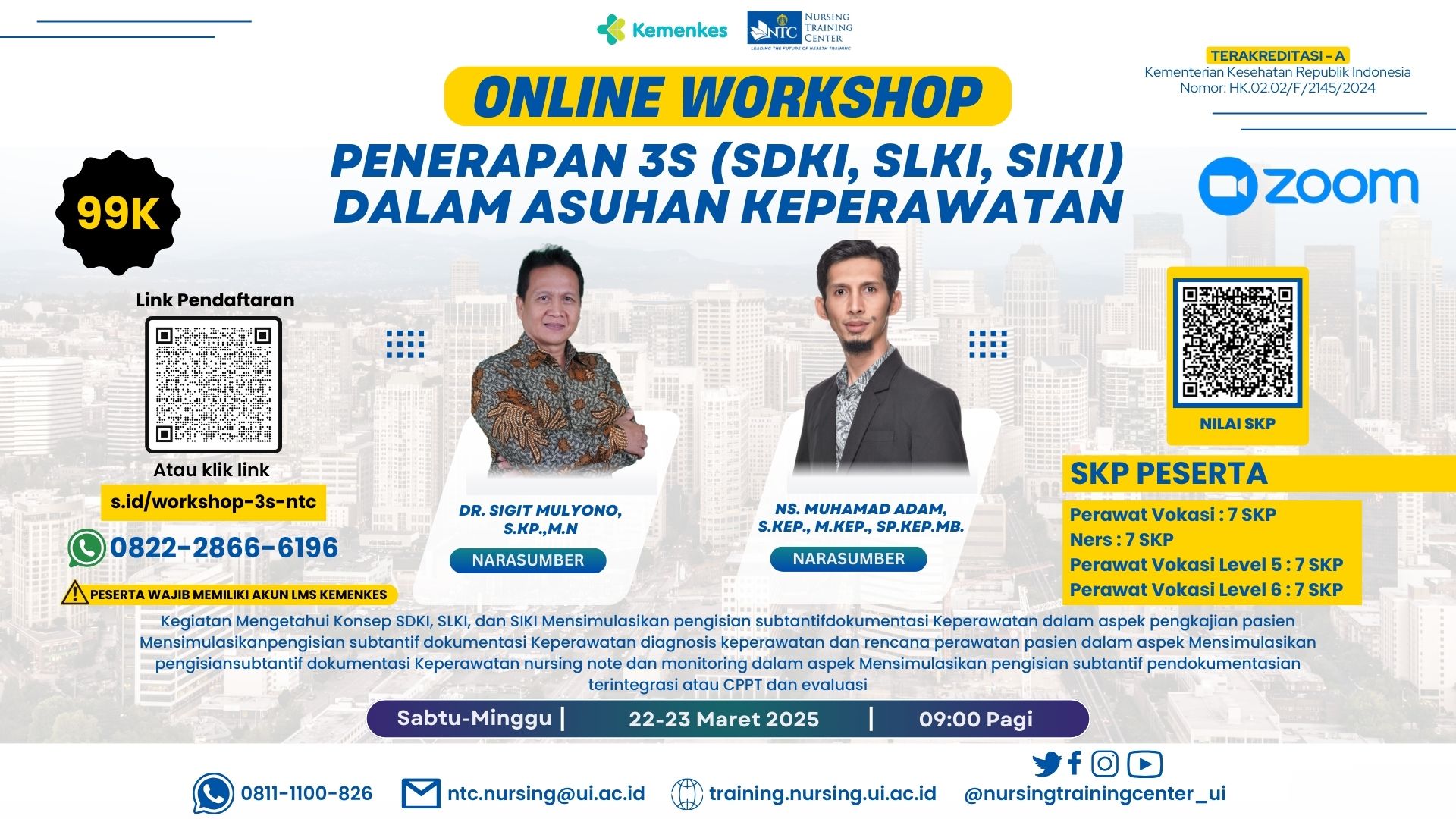 Penerapan 3S (SDKI SLKI, SIKI) Dalam Asuhan Keperawatan Angkatan 1