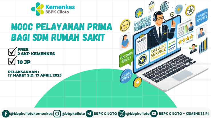 Massive Open Online Course (MOOC) Pelayanan Prima Bagi SDM Rumah Sakit Angkatan 1