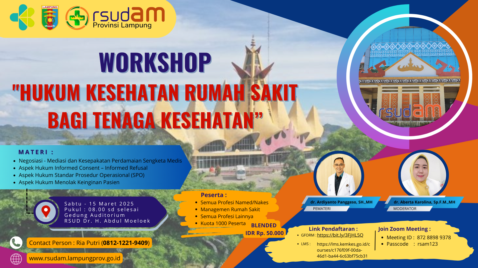 Workshop Hukum Kesehatan  Angkatan 1