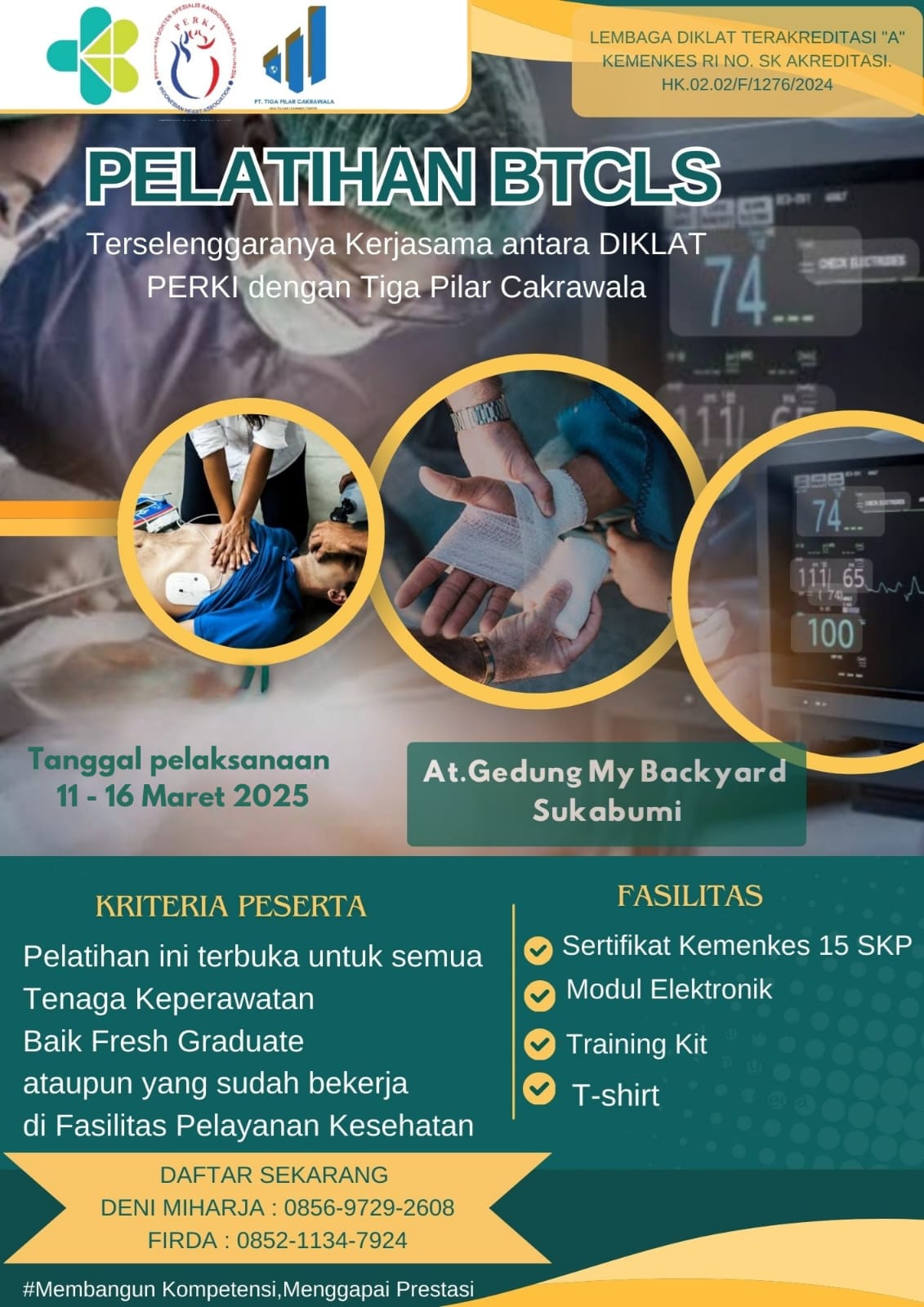 Pelatihan Basic Trauma Cardiac Life Support (BTCLS) Angkatan 2