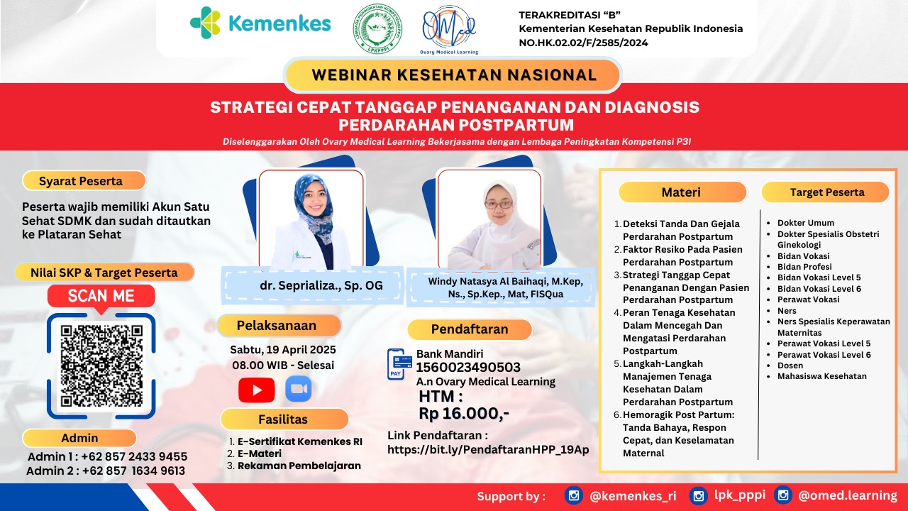 Strategi Cepat Tanggap Penanganan Dan Diagnosis Perdarahan Postpartum Angkatan 1