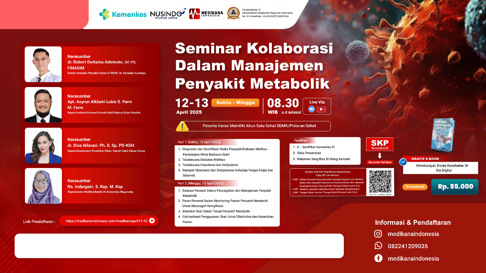 Kolaborasi dalam Manajemen Penyakit Metabolik Angkatan 1