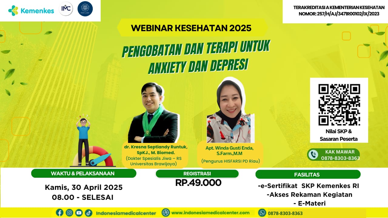 Pengobatan dan Terapi untuk Anxiety dan Depresi Angkatan 1