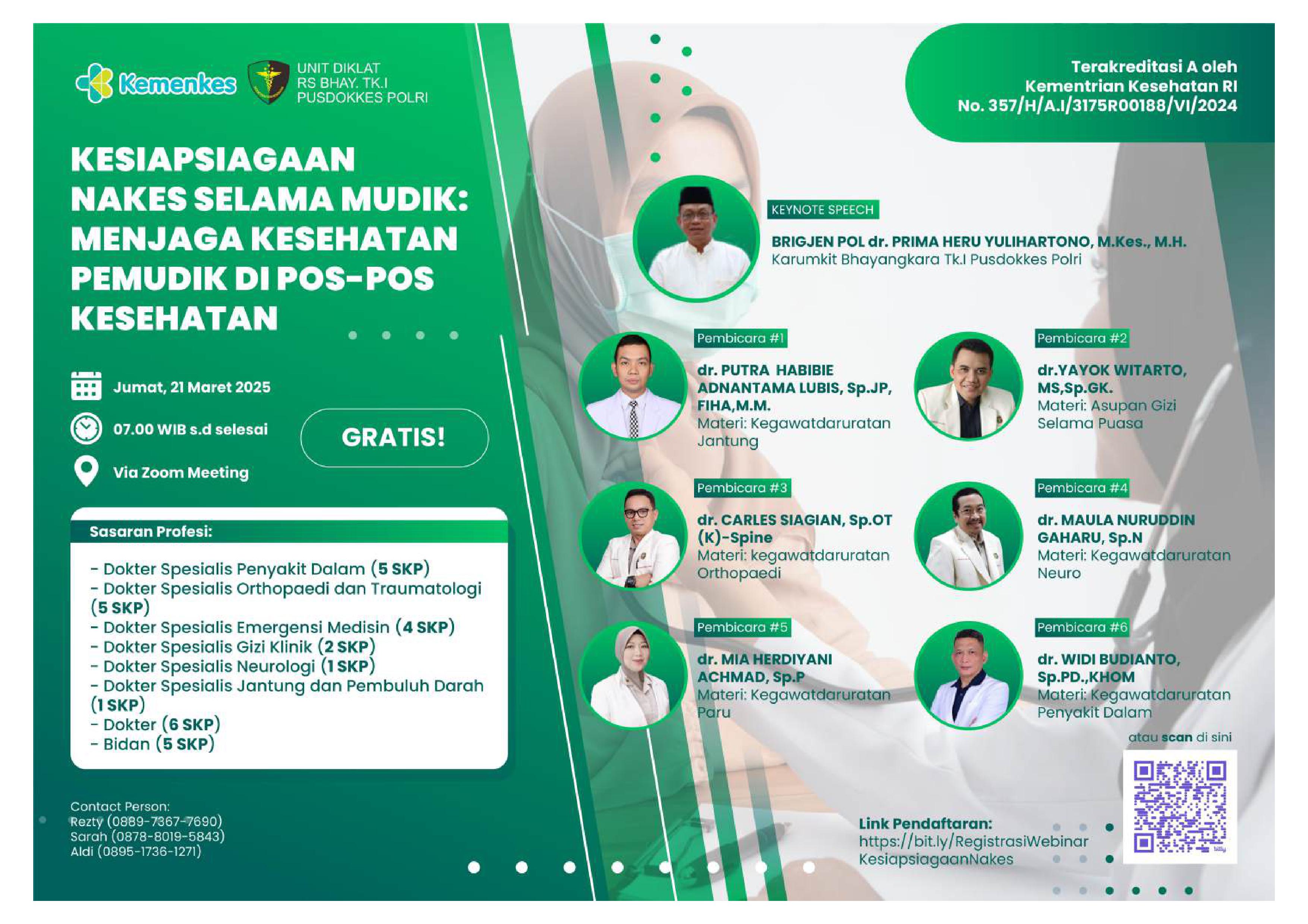 KESIAPSIAGAAN NAKES SELAMA MUDIK: MENJAGA KESEHATAN PEMUDIK DI POS-POS KESEHATAN Angkatan 1