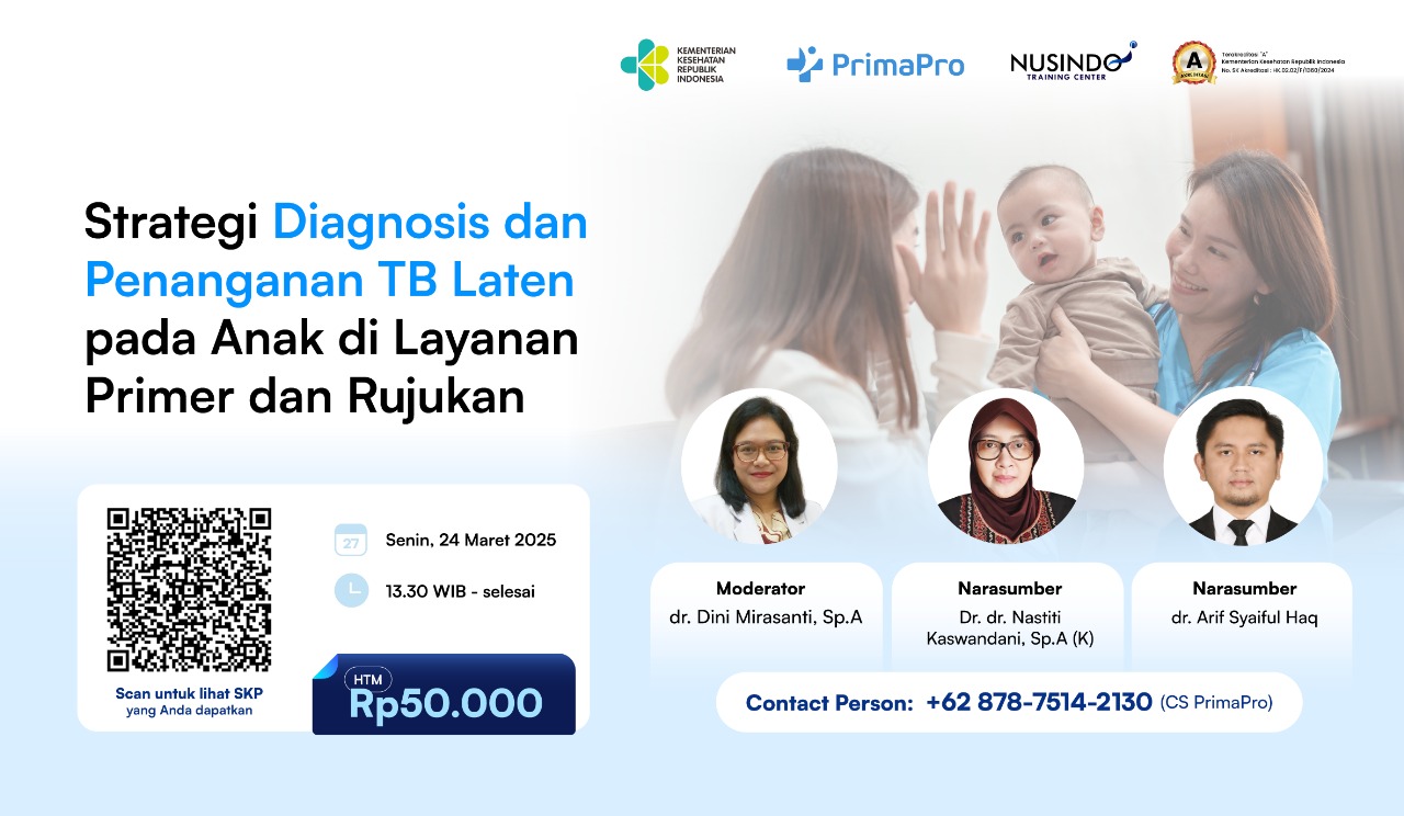 Strategi Diagnosis dan Penanganan TB Laten pada Anak di Layanan Primer dan Rujukan Angkatan 1