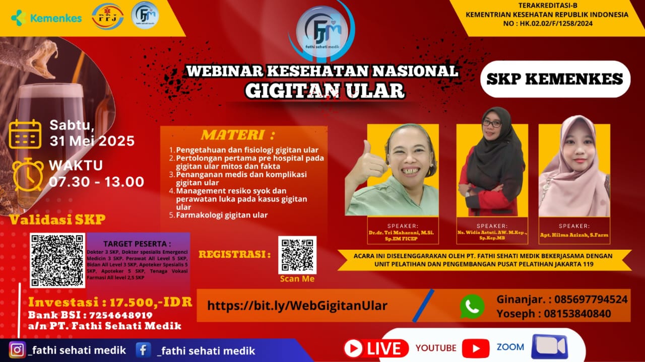 WEBINAR NASIONAL GIGITAN ULAR Angkatan 1
