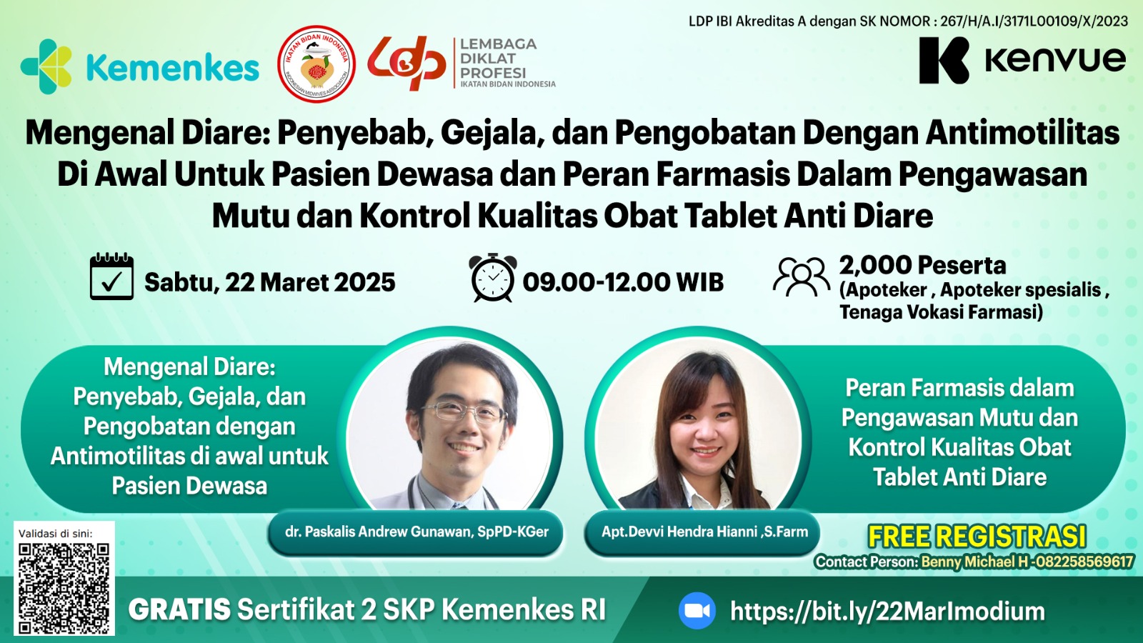 Mengenal Diare: Penyebab, Gejala, dan Pengobatan dengan antimotilitas di awal untuk pasien dewasa dan Peran Farmasis dalam pengawasan mutu dan kontrol kualitas obat tablet anti diare  Angkatan 1