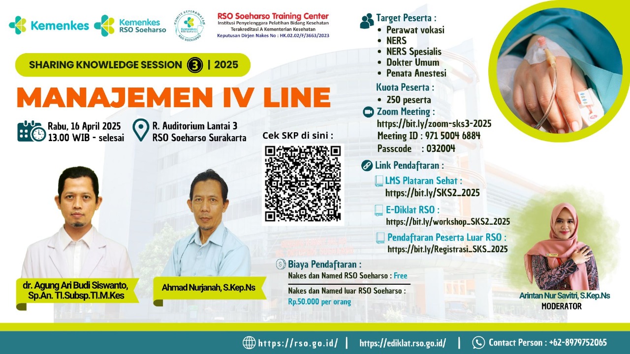 WORKSHOP “SHARING KNOWLEDGE SESSION 2: MANAJEMEN  IV LINE  Angkatan 1