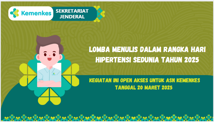Webinar Lomba Menulis Dalam Rangka Hari Hipertensi Sedunia Tahun 2025