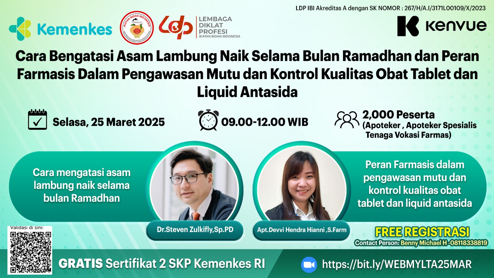 Cara mengatasi asam lambung naik selama bulan Ramadhan dan Peran Farmasis dalam pengawasan mutu dan kontrol kualitas obat tablet dan liquid antasida Angkatan 1