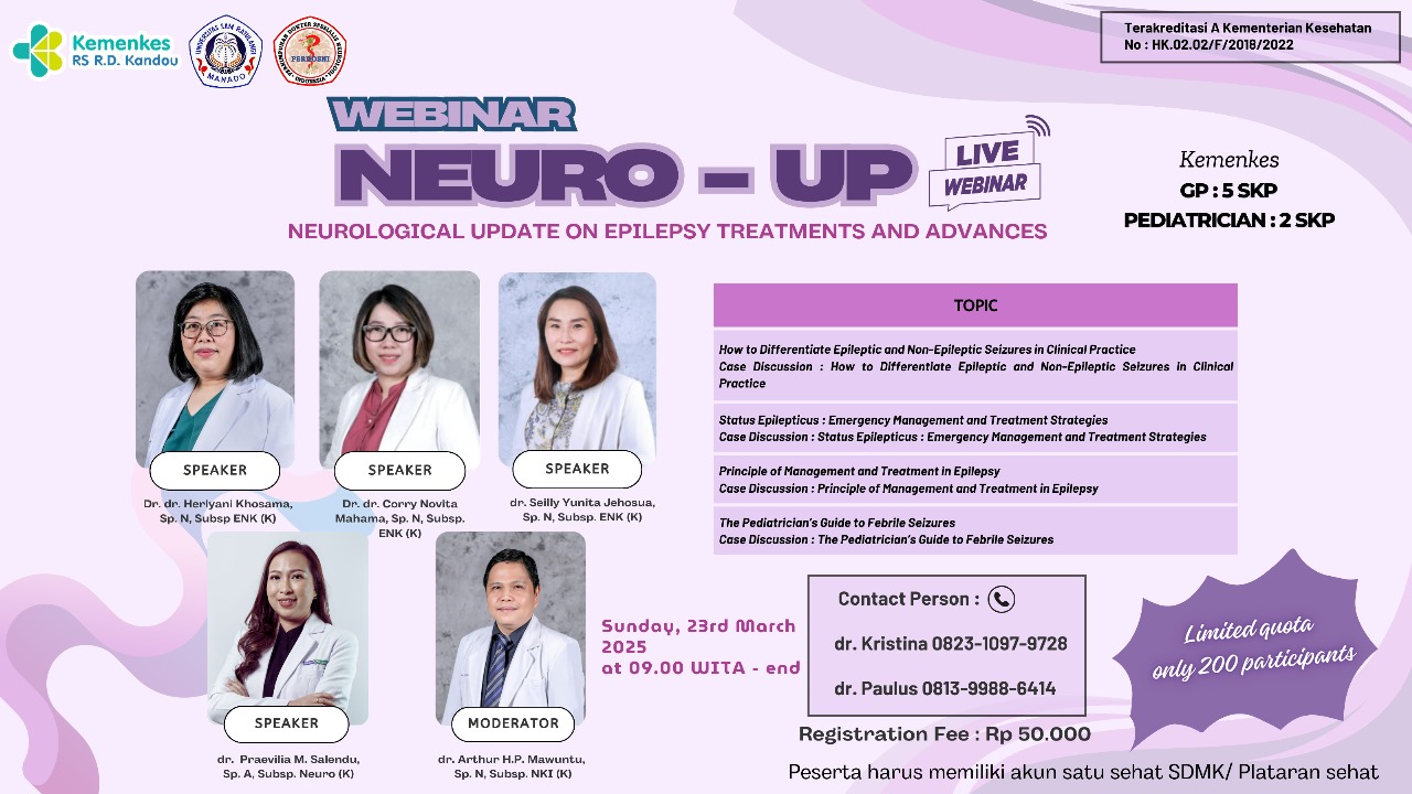 Neurological Updates on Epilepsy Treatments and Advances (Neuro UP) Angkatan 1