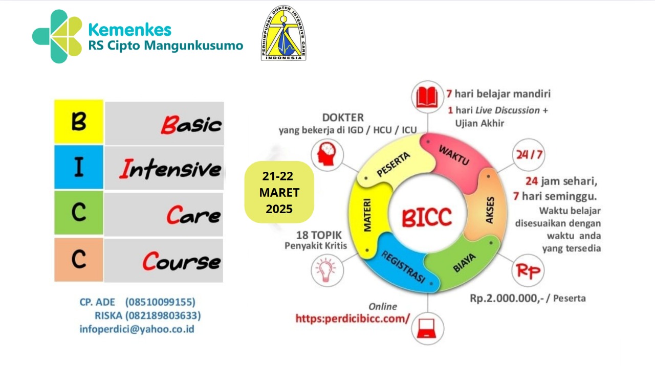 Basic Intensive Care Course PERDICI Angkatan 1