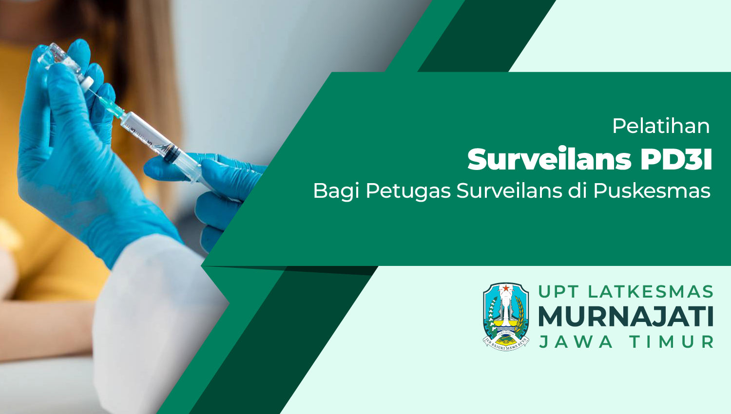 Pelatihan Surveilans Penyakit yang Dapat Dicegah dengan Imunisasi (PD3I) bagi Petugas Surveilans di Puskesmas Angkatan 1