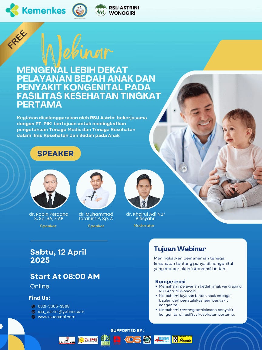 Mengenal Lebih Dekat Pelayanan Bedah Anak dan Penyakit Kongenital pada Fasilitas Kesehatan Tingkat Pertama Angkatan 1