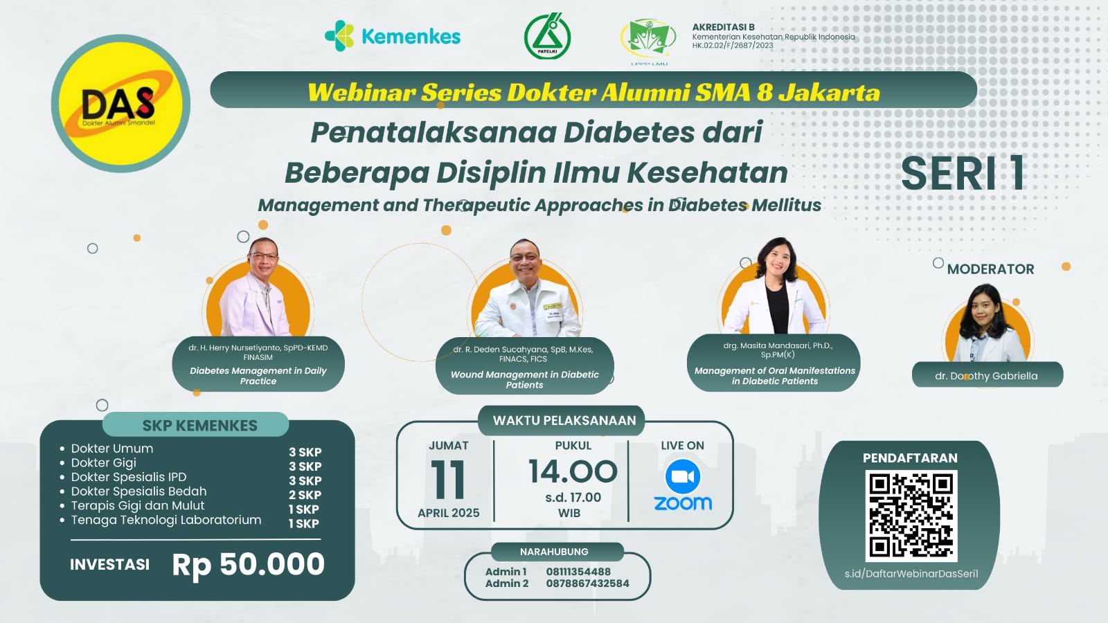Penatalaksaan Diabetes Dari Beberapa Disiplin Ilmu Kesehatan Angkatan 1