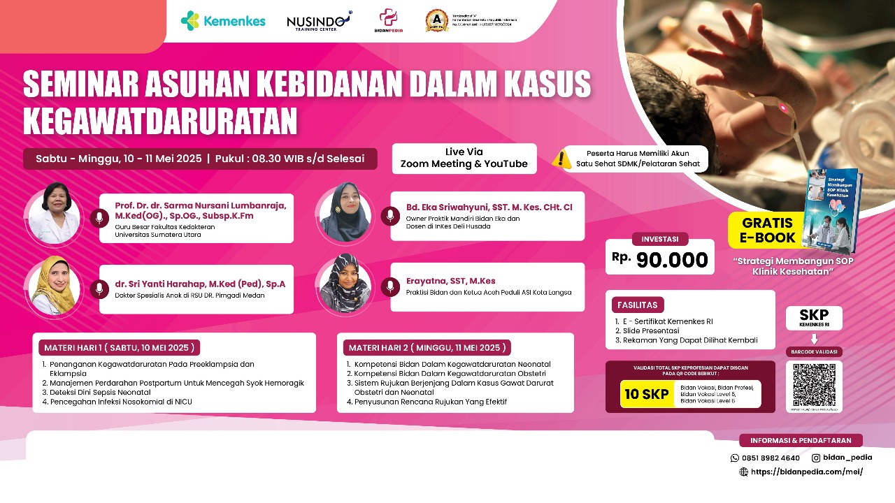 Asuhan Kebidanan Dalam Kasus Kegawatdaruratan Angkatan 1