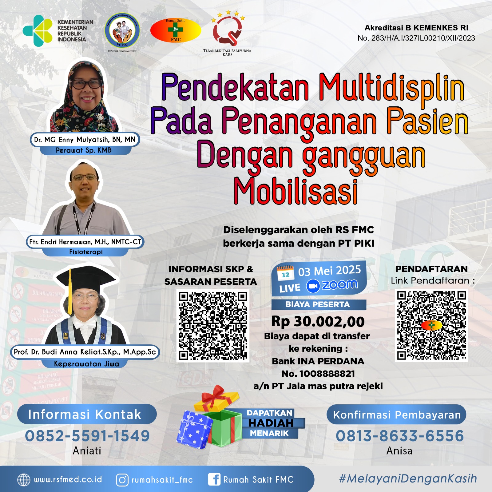 Pendekatan Multidisiplin Pada Penanganan Pasien dengan Gangguan Mobilisasi Angkatan 1