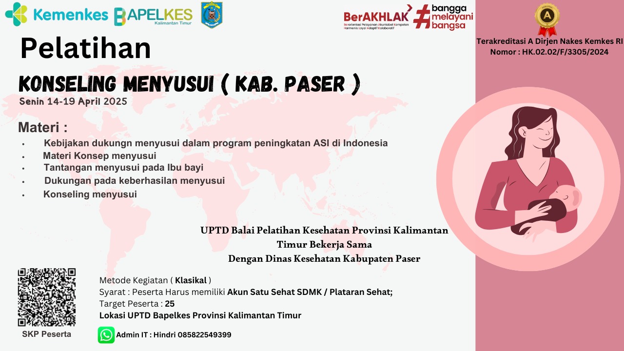 Pelatihan Konseling Menyusui Angkatan 1