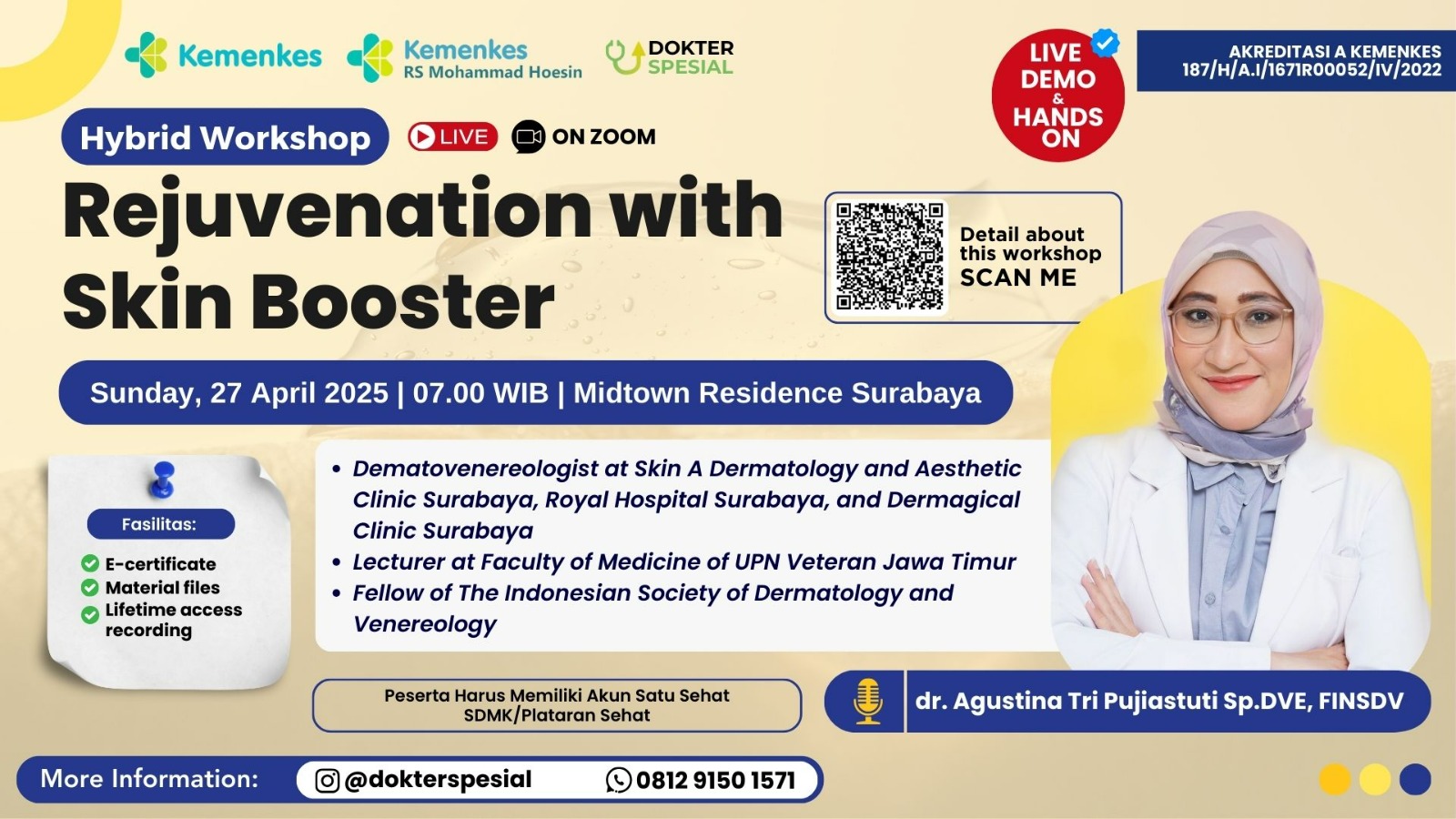 Hybrid Workshop Rejuvenation with Skin Booster