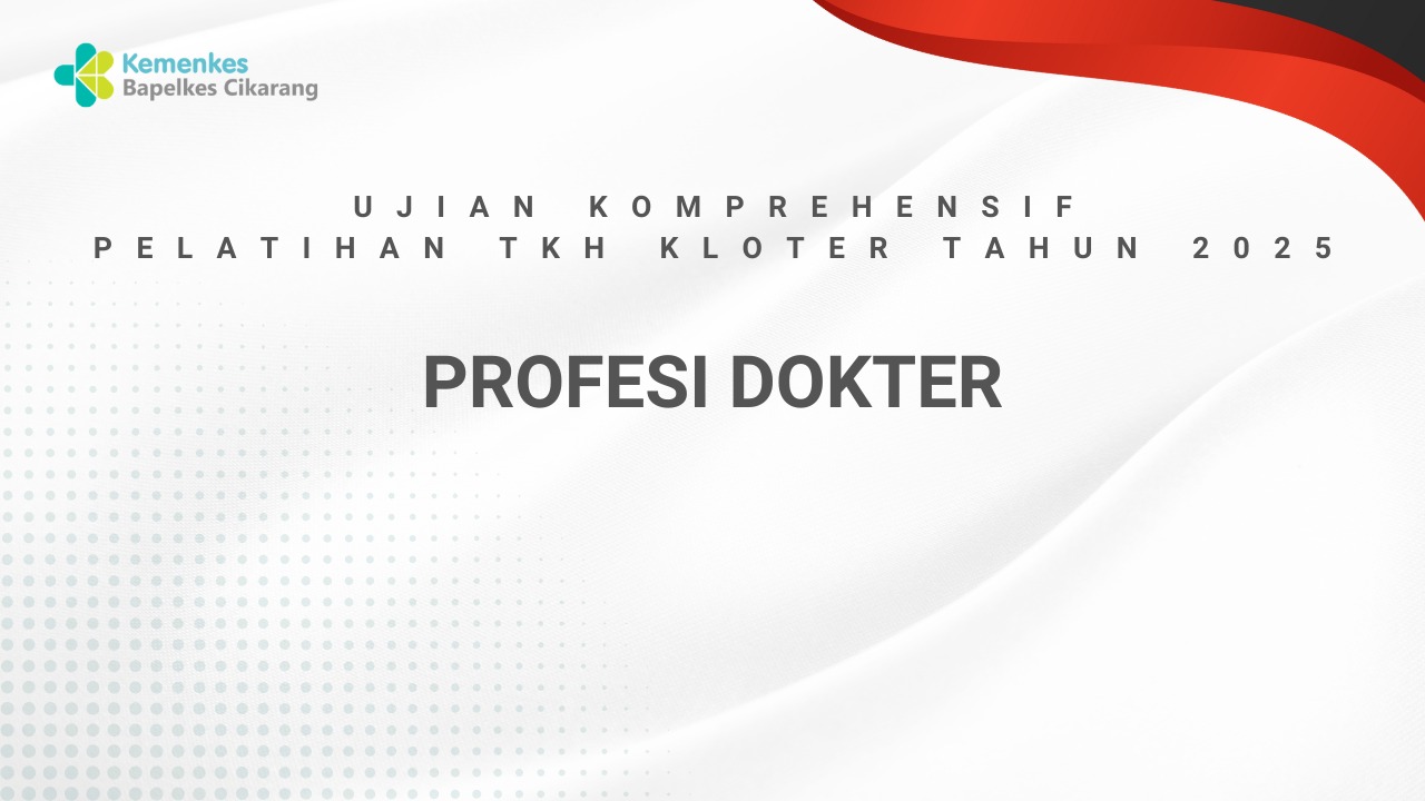 MOOC Ujian Komprehensif TKH Kloter Tahun 2025 Dokter