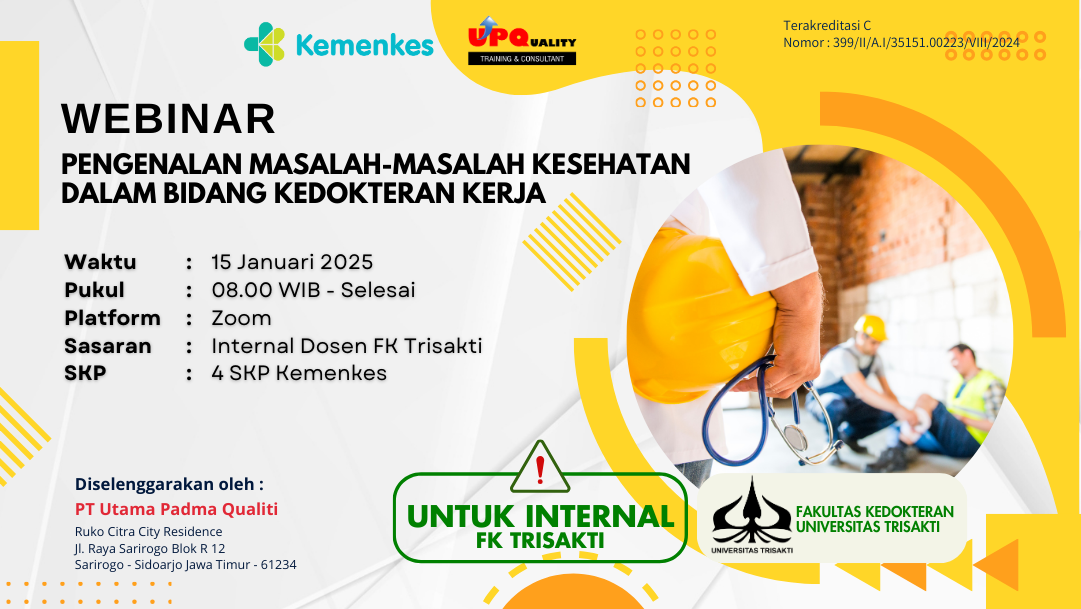 Pengenalan Masalah Masalah Kesehatan Dalam Bidang Kedokteran Kerja