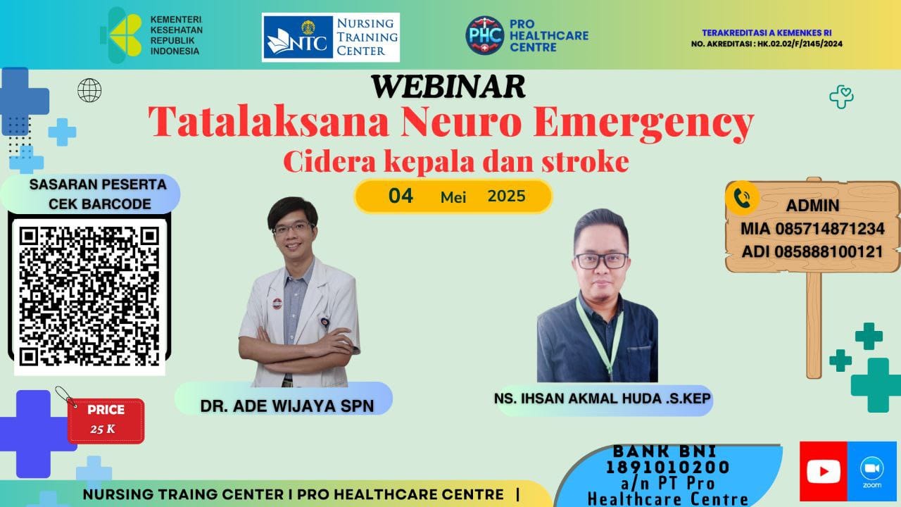 Tatalaksana Neuro Emergency Cidera Kepala dan Stroke Angkatan 1