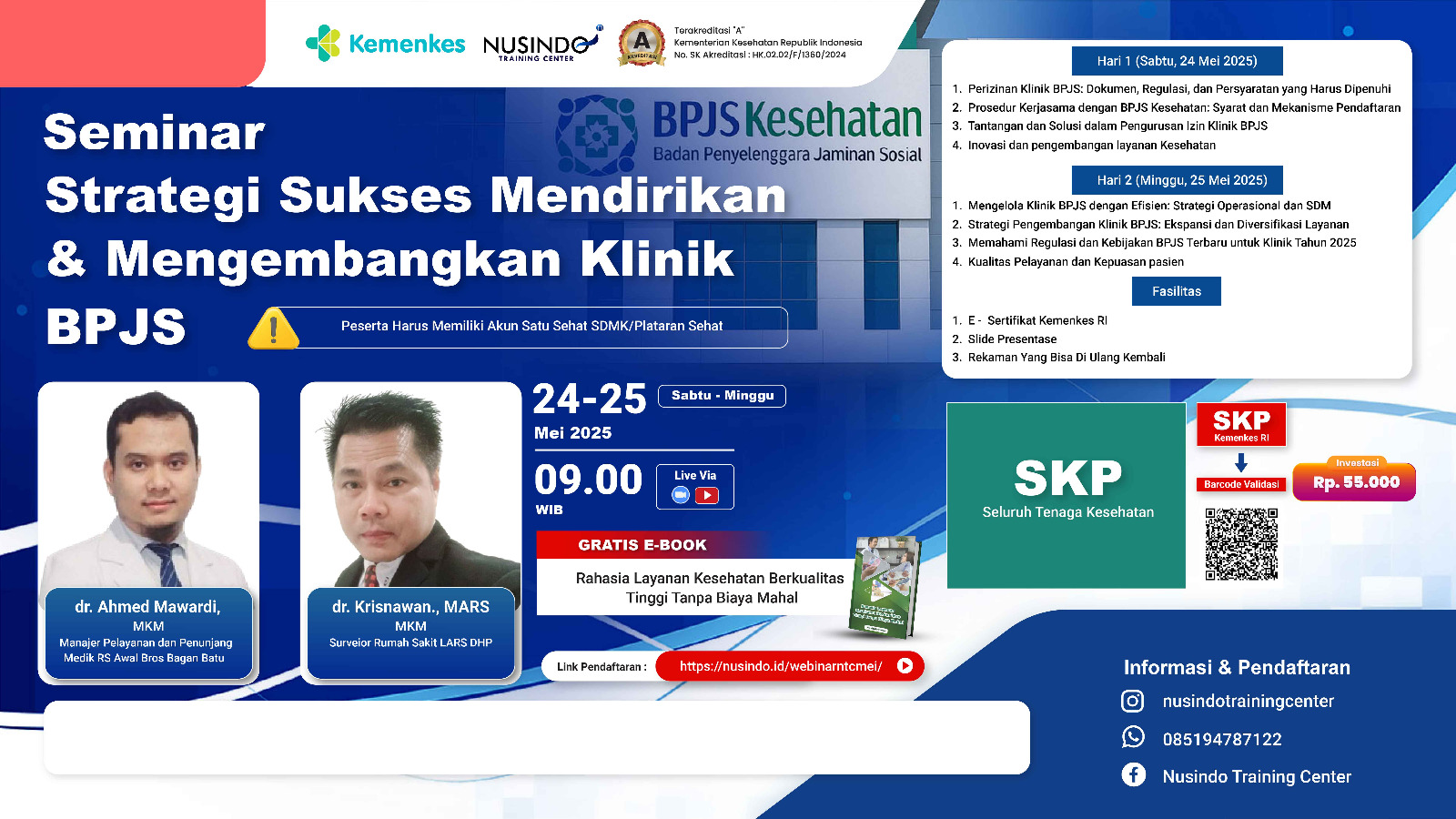 Strategi Sukses Mendirikan & Mengembangkan Klinik BPJS Angkatan 1