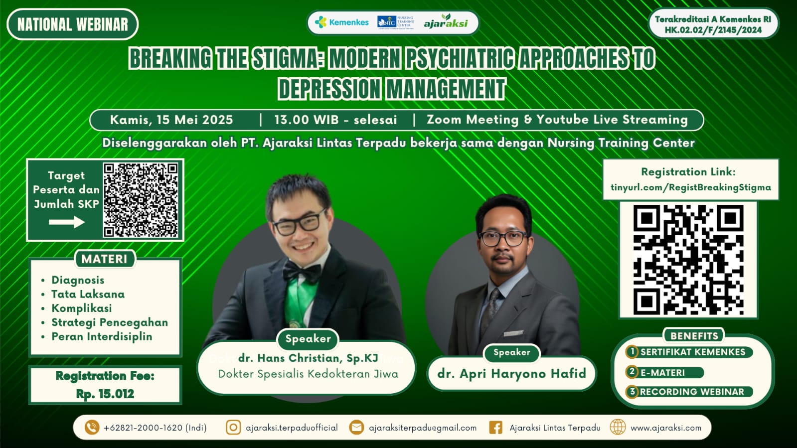 Breaking the Stigma: Modern Psychiatric Approaches to Depression Management Angkatan 1