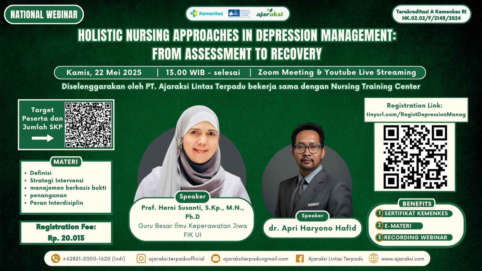 Holistic Nursing Approaches in Depression  Management: From Assessment to Recovery Angkatan 1