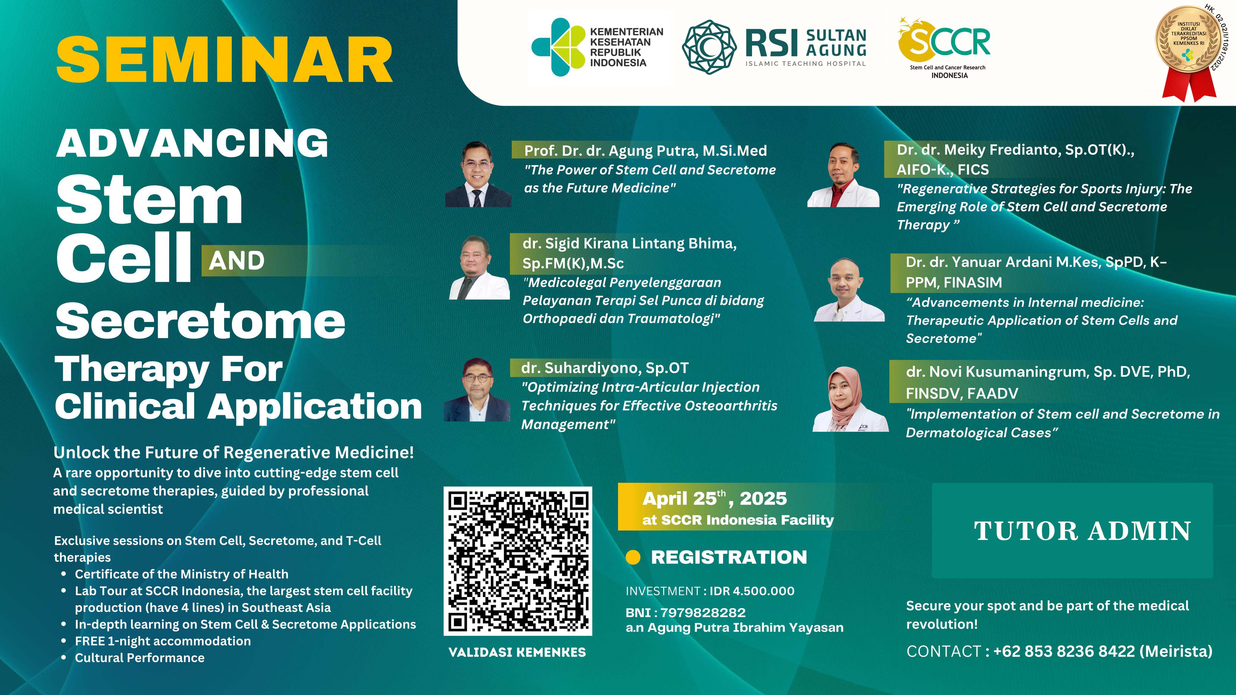 SEMINAR DAN WORKSHOP SCCR (TUTOR ADMIN)