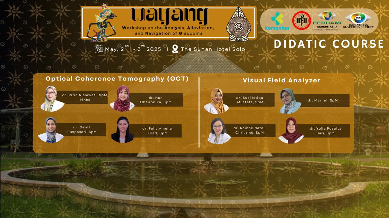 Didactic Course - OCT dan Visual Field Analyzer - NGM