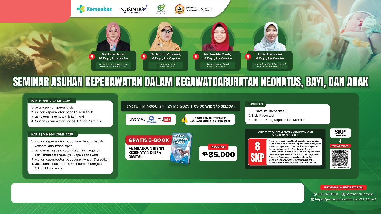 Asuhan Keperawatan dalam Kegawatdaruratan Neonatus, Bayi, dan Anak Angkatan 1