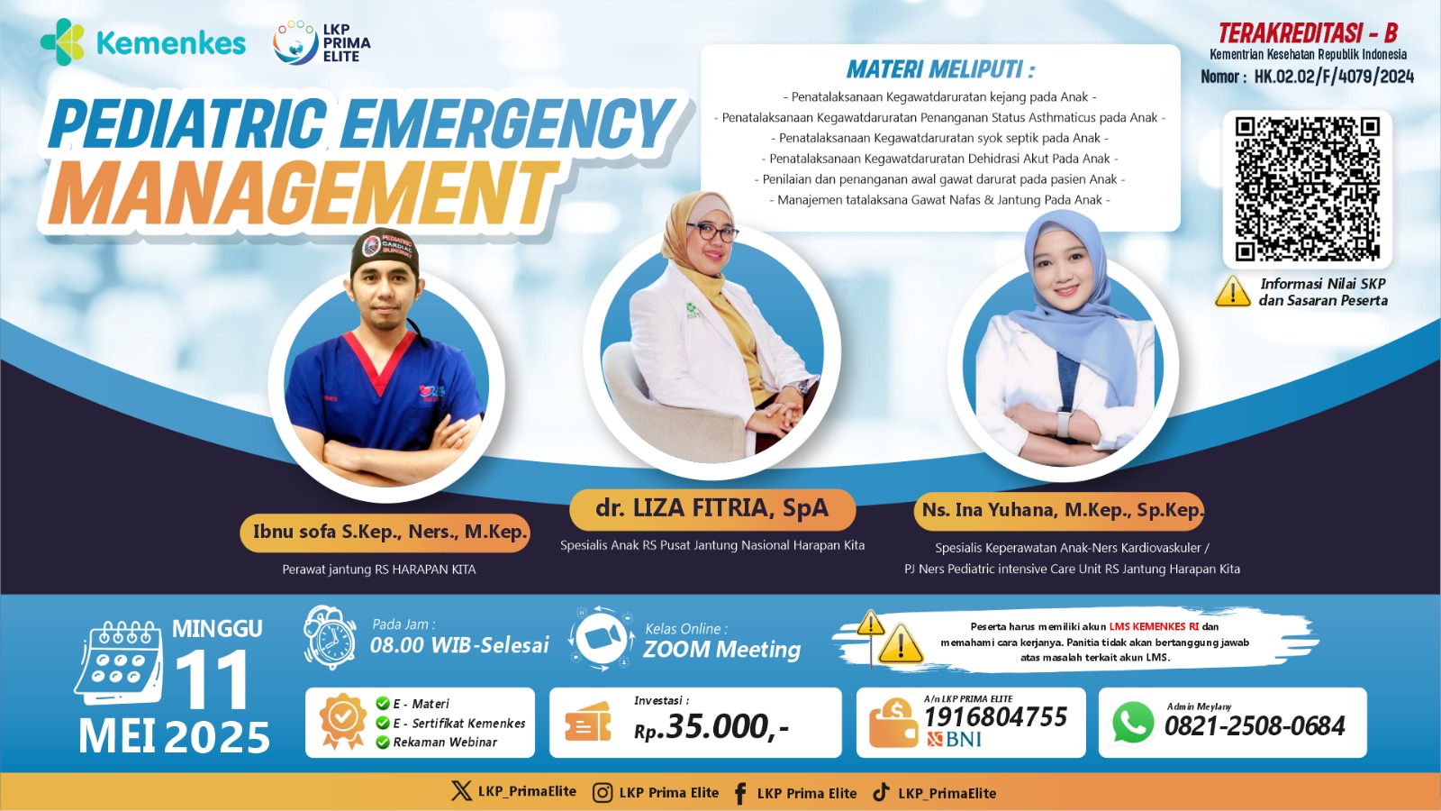 PEDIATRIC EMERGENCY MANAGEMENT Angkatan 1