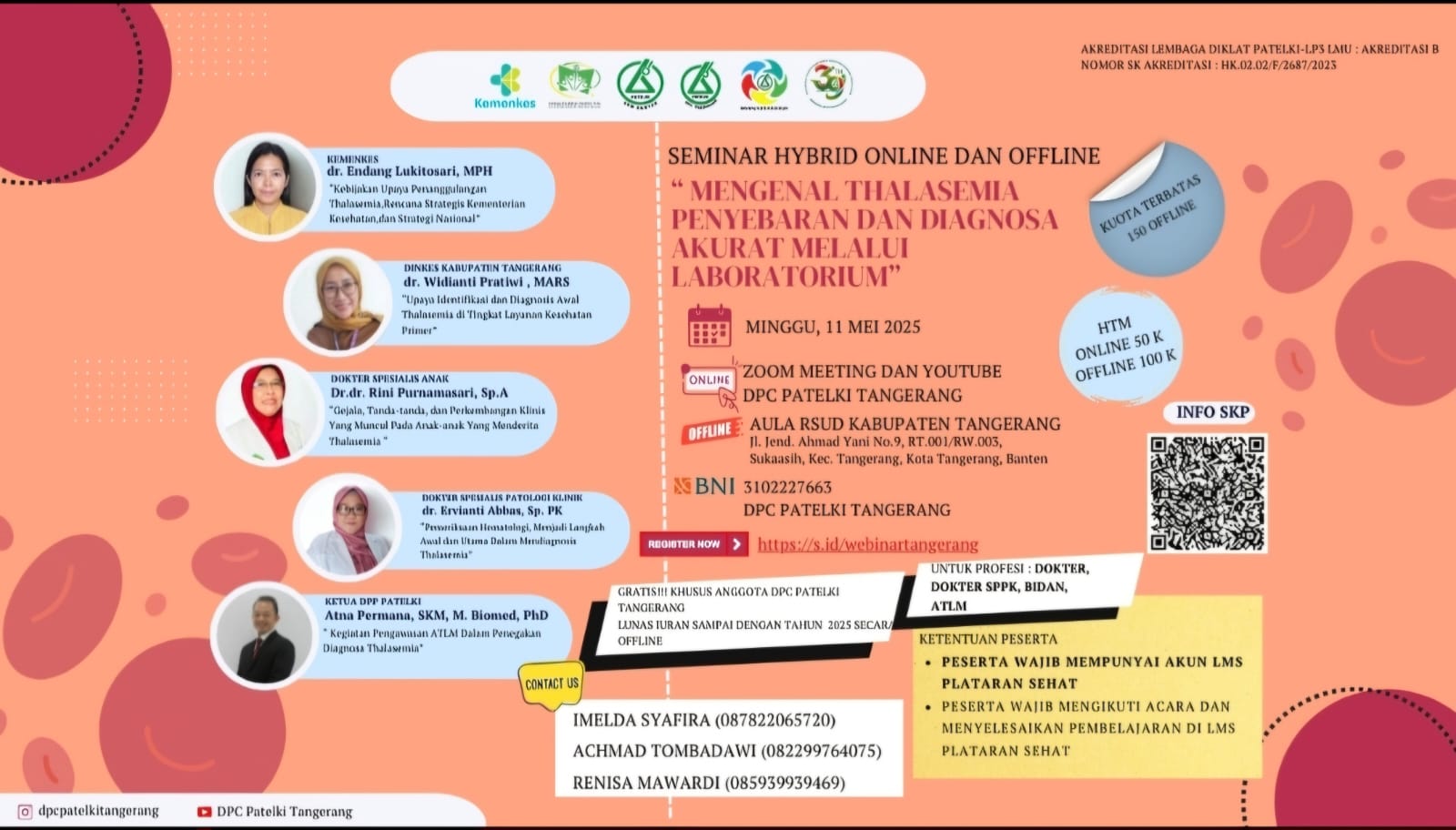 Mengenal Thalasemia : Penyebaran dan Diagnosa Akurat Melalui Laboratorium Angkatan 1