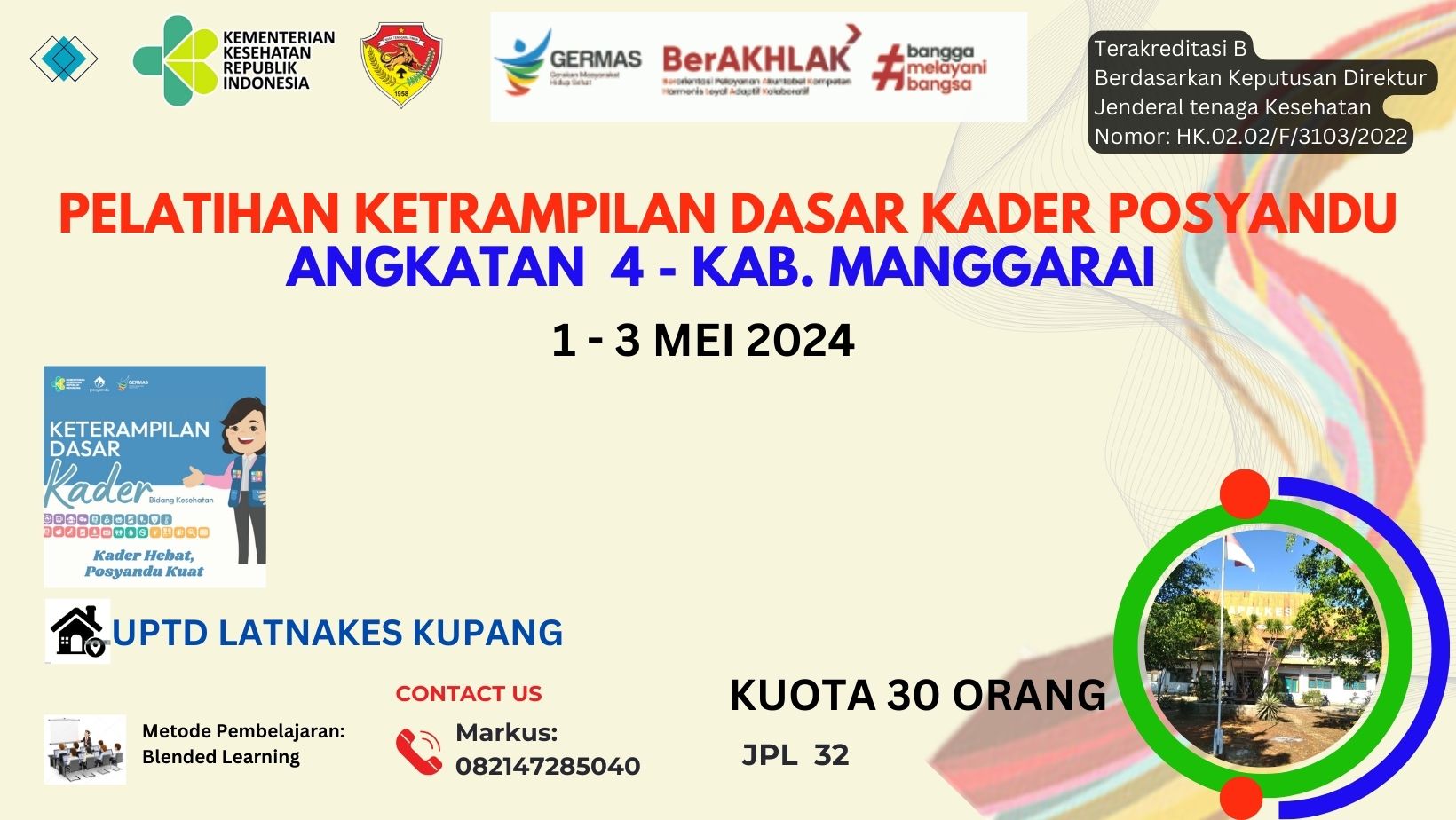 Pelatihan Keterampilan Dasar Kader Posyandu Angkatan 4