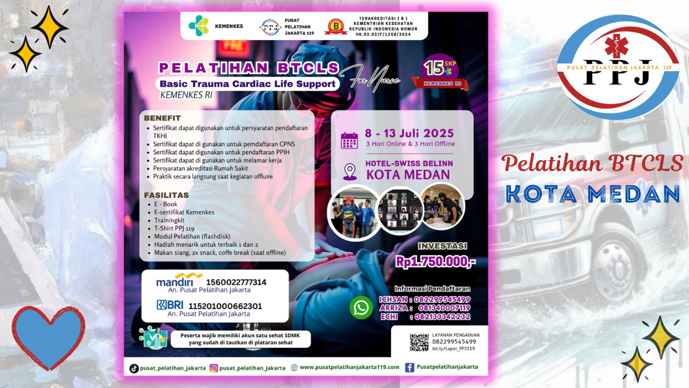 Pelatihan Basic Trauma Cardiac Life Support (BTCLS) Angkatan 18