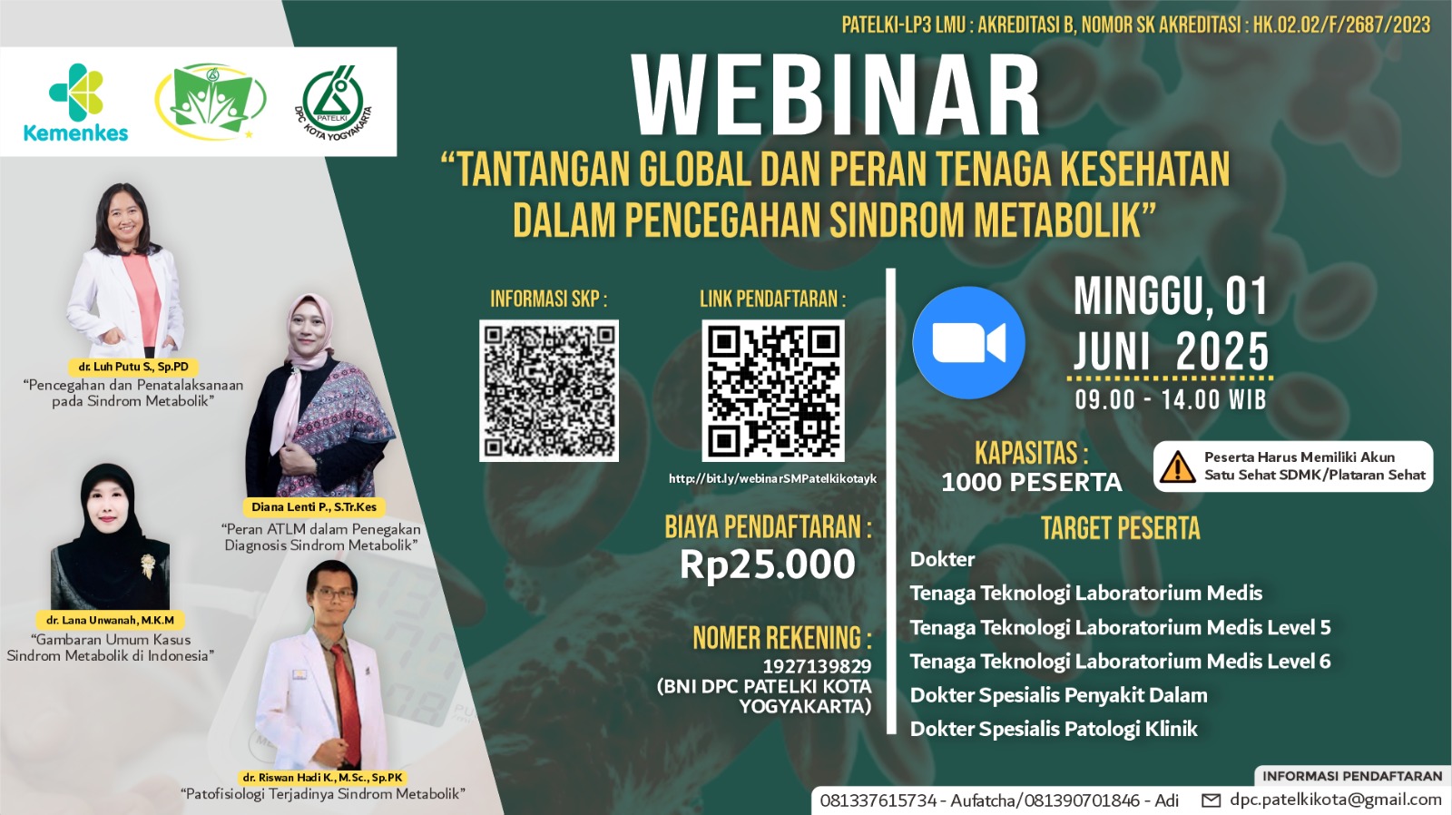 Tantangan Global Dan Peran Tenaga Kesehatan Dalam Pencegahan Sindrom Metabolik Angkatan 1