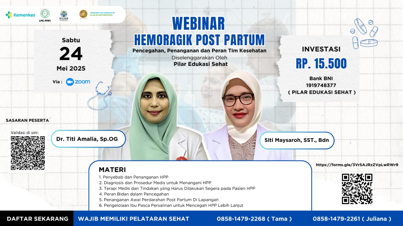 Hemoragik Post Partum: Pencegahan, Penanganan, dan Peran Tim Kesehatan Angkatan 1