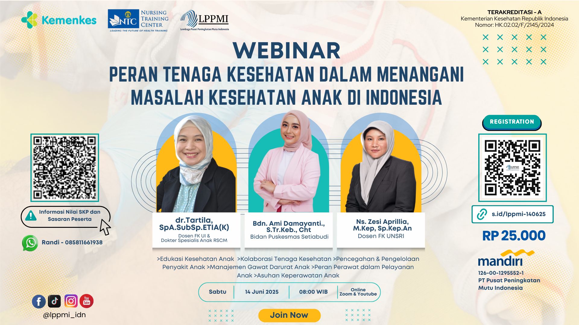 Peran Tenaga Kesehatan Dalam Menangani Masalah Kesehatan Anak di Indonesia Angkatan 1