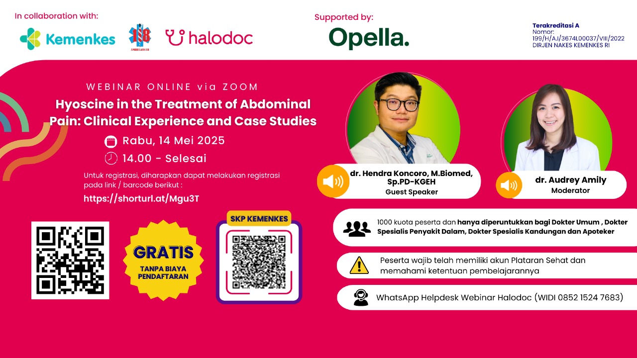Hyoscine in the Treatment of Abdominal Pain: Clinical Experience and Case Studies Angkatan 1