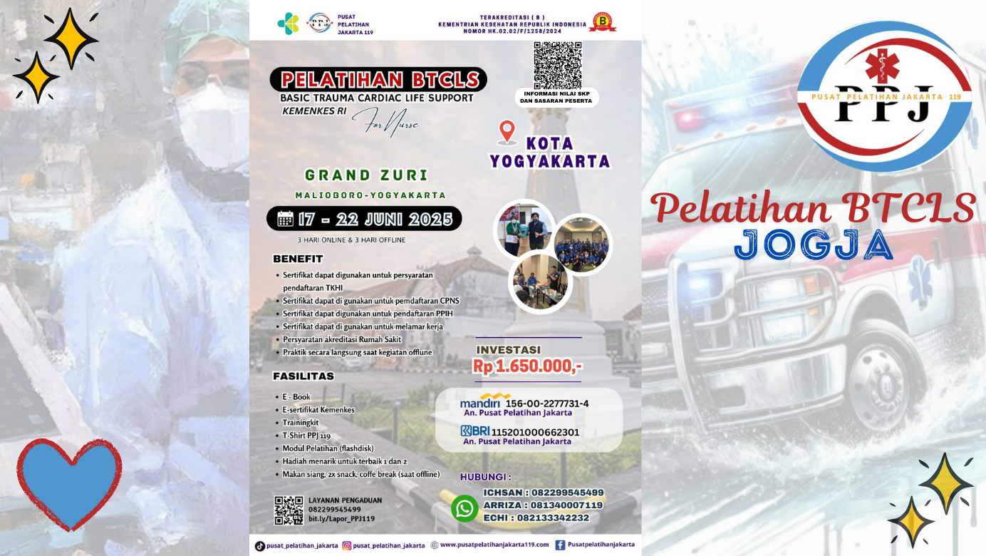 Pelatihan Basic Trauma Cardiac Life Support (BTCLS) Angkatan 11