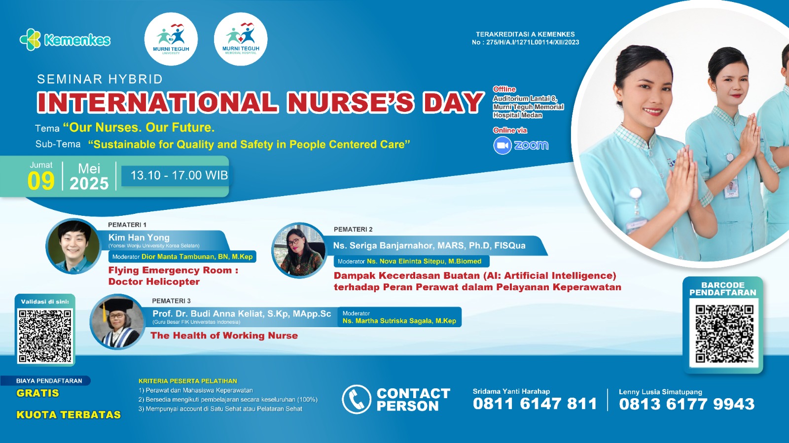 Seminar International Nurse's Day Angkatan 1