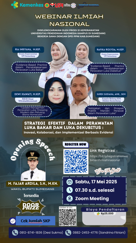Strategi Efektif dalam Perawatan Luka Bakar dan Luka Diabetes: Inovasi, Kolaborasi, dan Implementasi Berbasis Evidensi  Angkatan 1