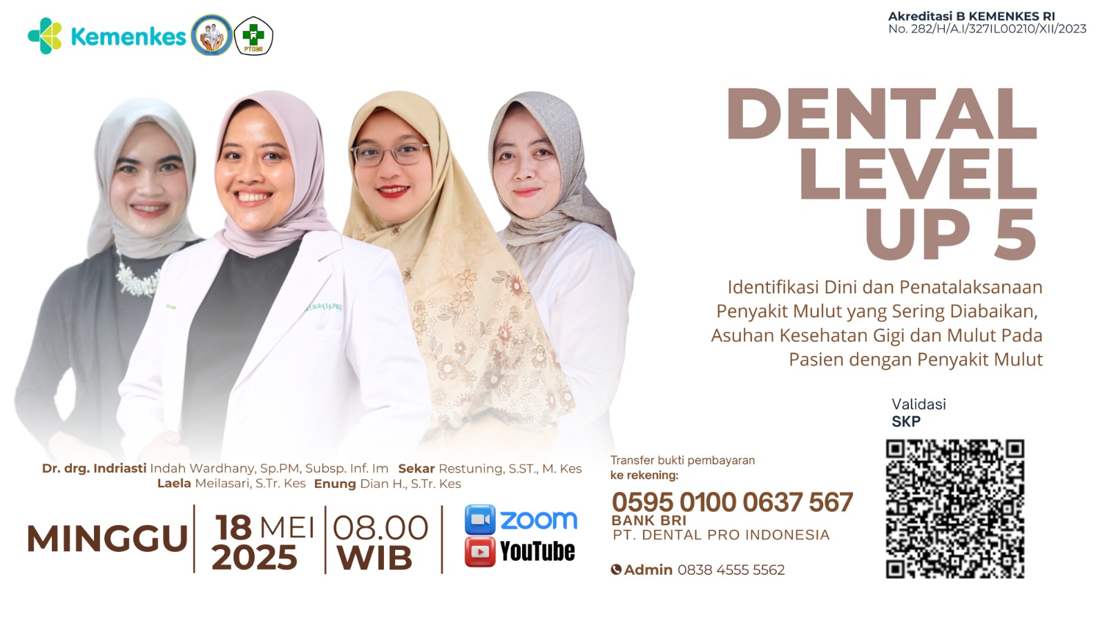 DENTAL LEVEL UP 5  : "ORTHODONTIC IN CASE" Angkatan 1