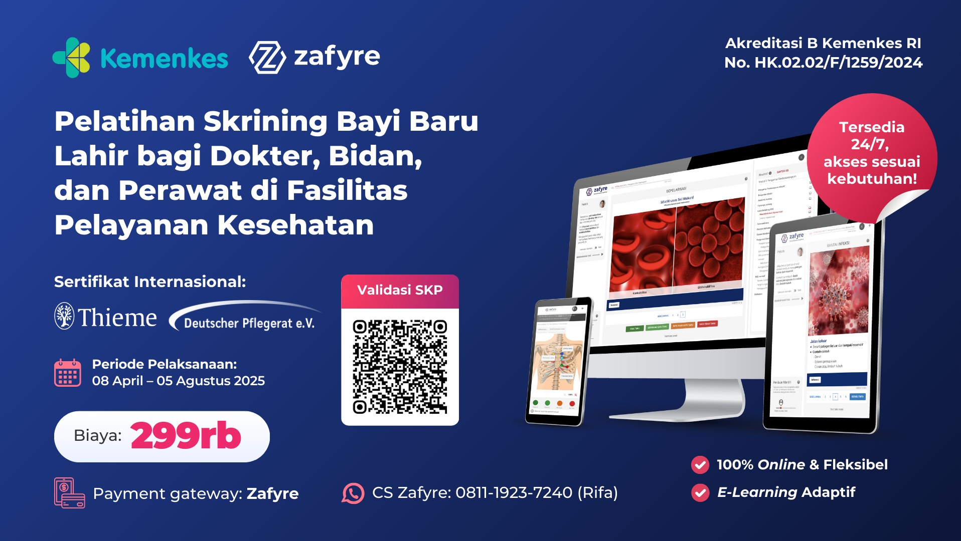 Pelatihan Skrining Bayi Baru Lahir Bagi Dokter, Bidan dan Perawat di Fasilitas Pelayanan Kesehatan 2B