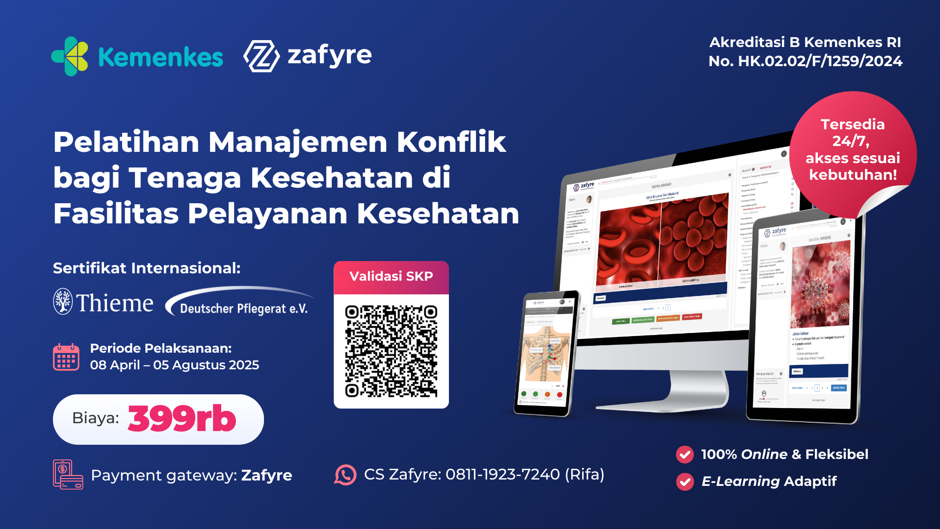 Pelatihan Manajemen Konflik Bagi Tenaga Kesehatan Di Fasilitas Pelayanan Kesehatan 2B